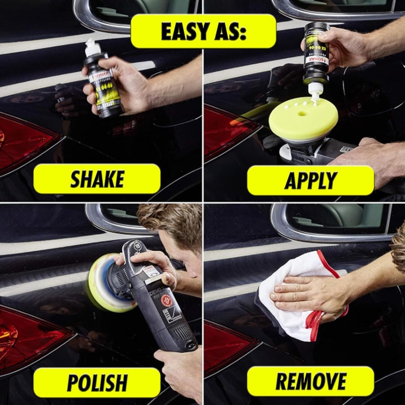 SONAX Profiline EX 04-06 –250mL Professional Grade Silicone-Free High-Gloss Polish for Single-Stage Correction for Light Paint Defects and Finishing – Removes P2000 Grit Sanding Marks - Image 4